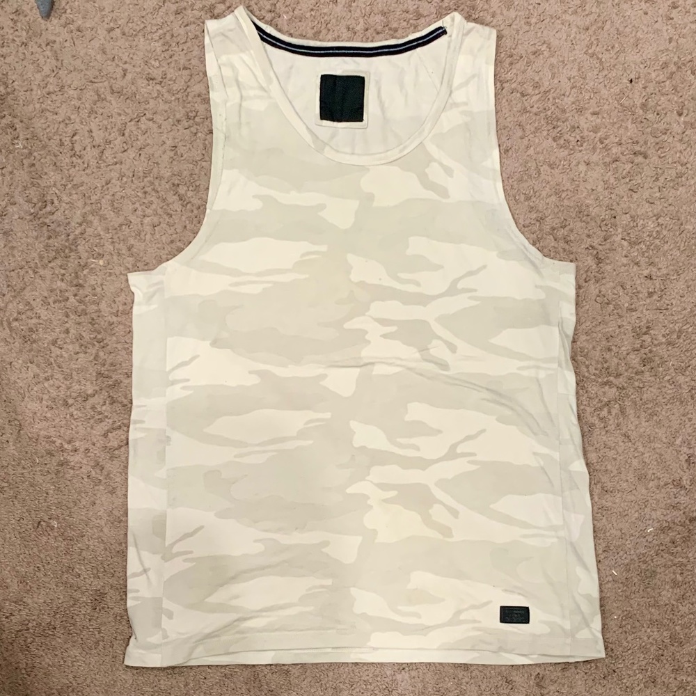 Abercrombie and Fitch, camo tank top